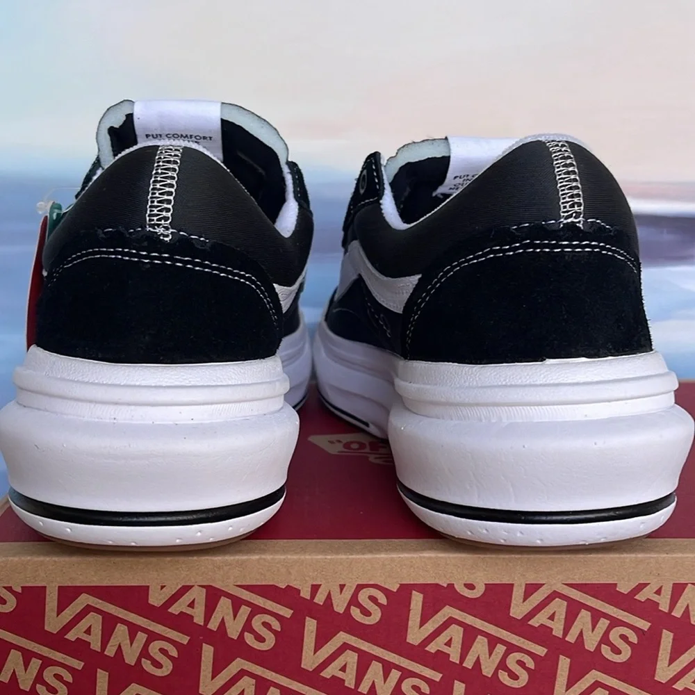 Vans WMNS Oid Skool Over Black/White VN0A7Q5EBA2 Sneakers Platforms